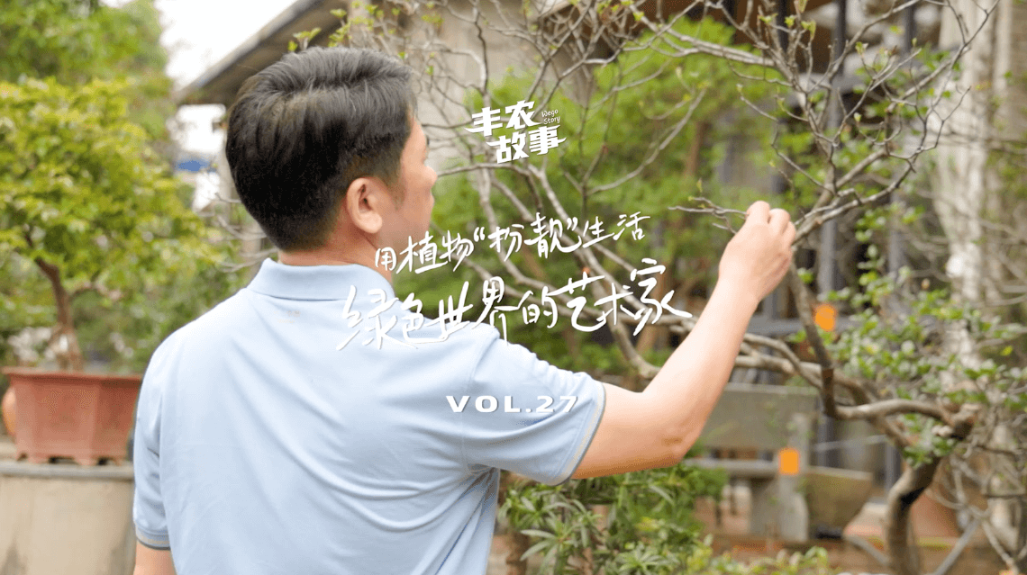 17年，他用一草一木去点亮了一个个家。